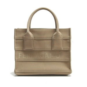 Salvatore Ferragamo Tote Bag Beige